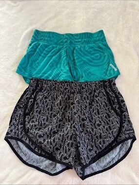 Reebok Teal Athletic Overlay Shorts